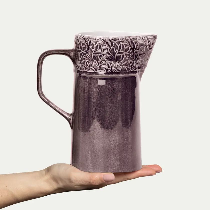 Lace Kanna 20 cm Plommon