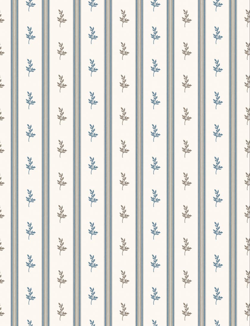 Nina Campbell - Anduze Blue Chocolate