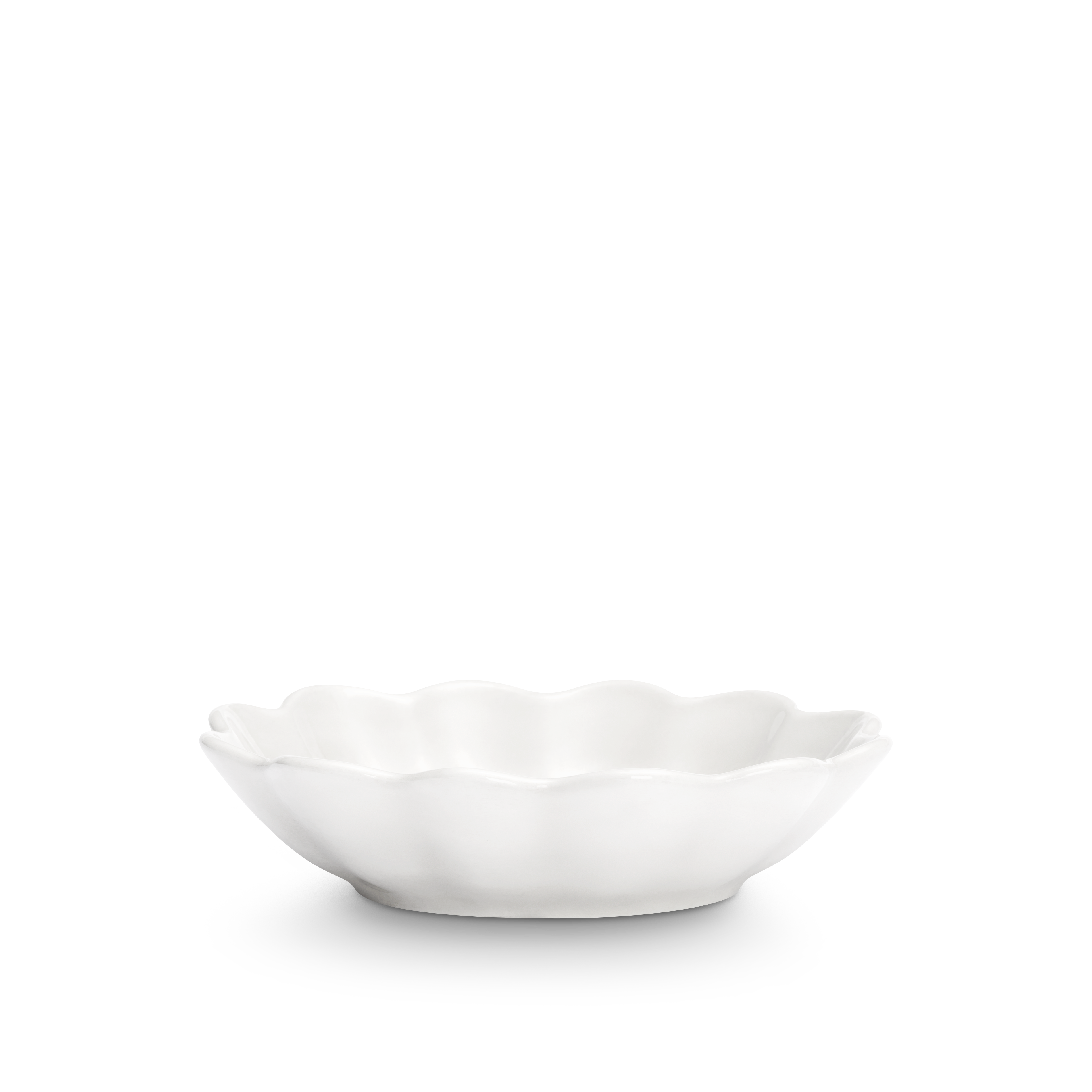 Oyster Skål 18x16 cm Vit