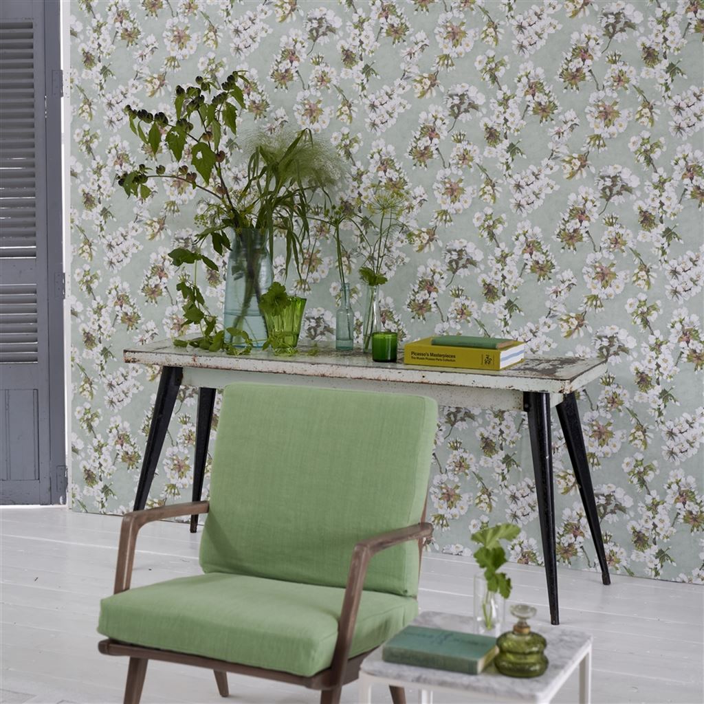 Designers Guild - Fleur D'Assam Porcelaine de Chine Wallp