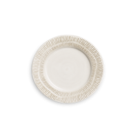 Stripes Tallrik 21 cm Sand