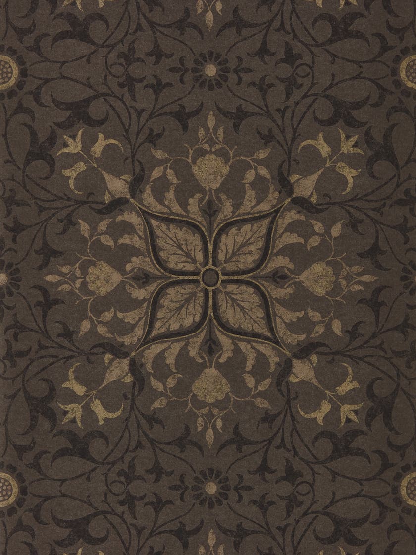 Morris & Co - Pure Net Ceiling Charcoal Morris Pure Wallpapers
