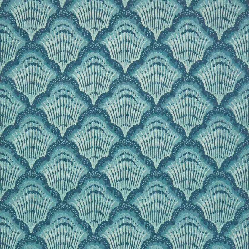Carma - Calico Shell aqua V&A Decorative Papers 2