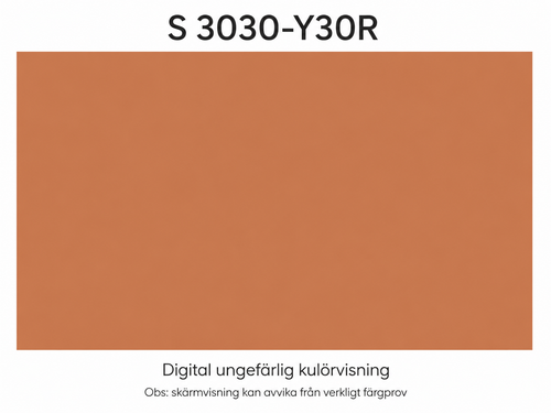 Metall Grund & Täck - 3L - S3030-Y30R (Outlet) OBS, EJ VIT