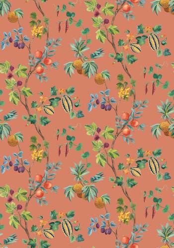 Osborne & Little - Orchard Lamorran Orchard Terracot