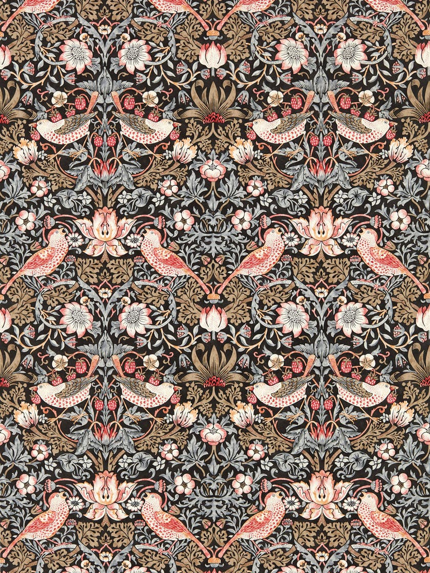 Strawberry Thief Old Fash Bedford Park Wallpapers