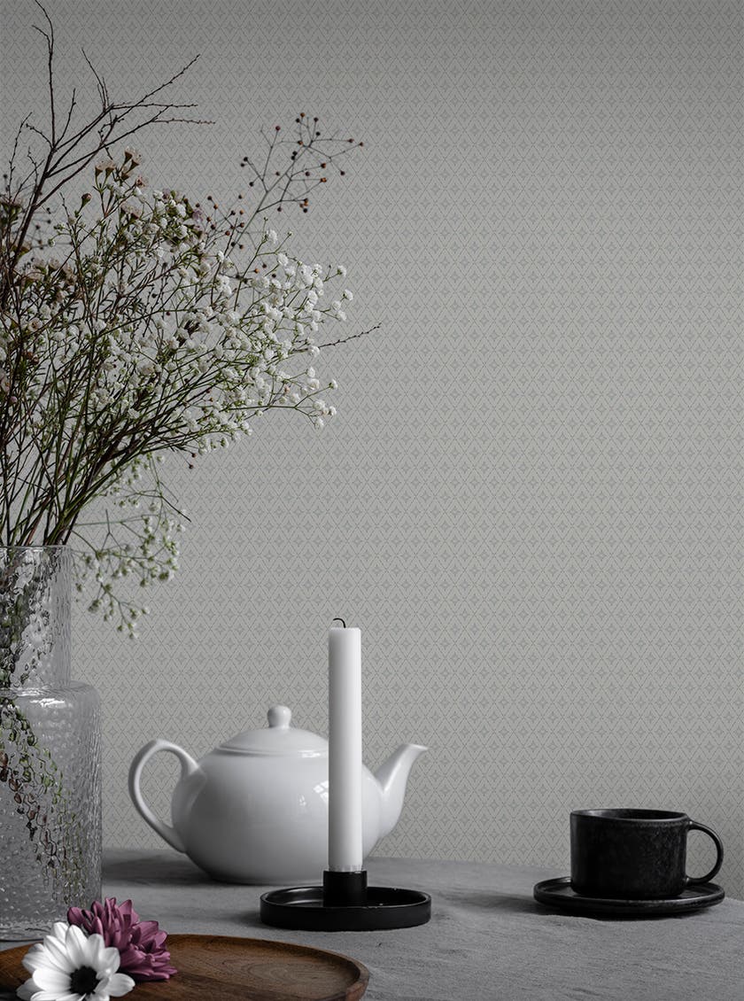 Duro - Lillstjärna Vit/Blå Småmönstrat