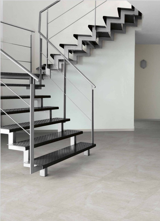 Vinylgolv Floorit - Brick Concrete White Click 5.5mm