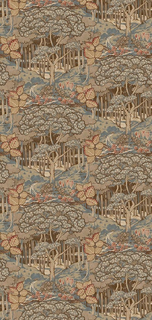 GP&J Baker - Brantwood Ruskin Teal BW45106-2