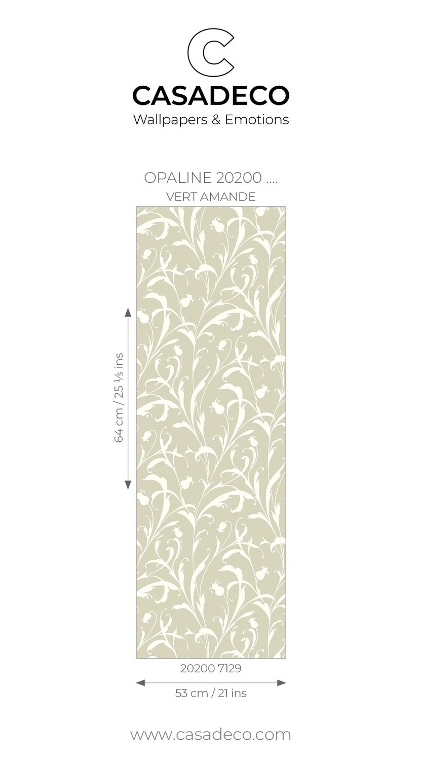 Casadeco - Opaline Vert Amande