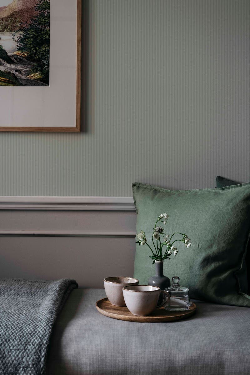 Arvid, Ljusgrön Enfärgad & Randig