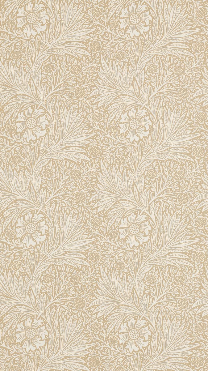 Morris & Co - Marigold Manilla Morris and Friends Wallpa