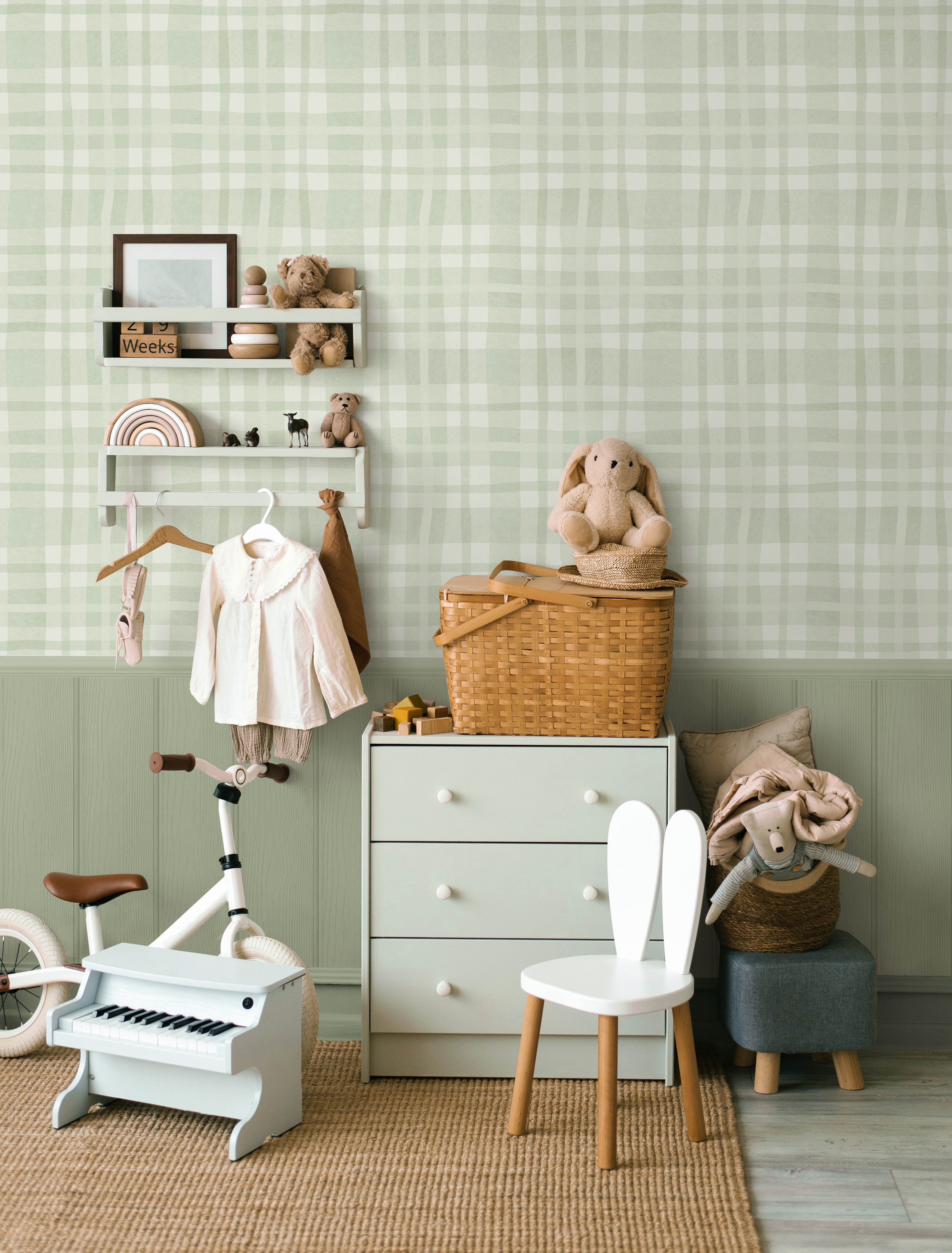 Intrade - Ivy Plaid Sage