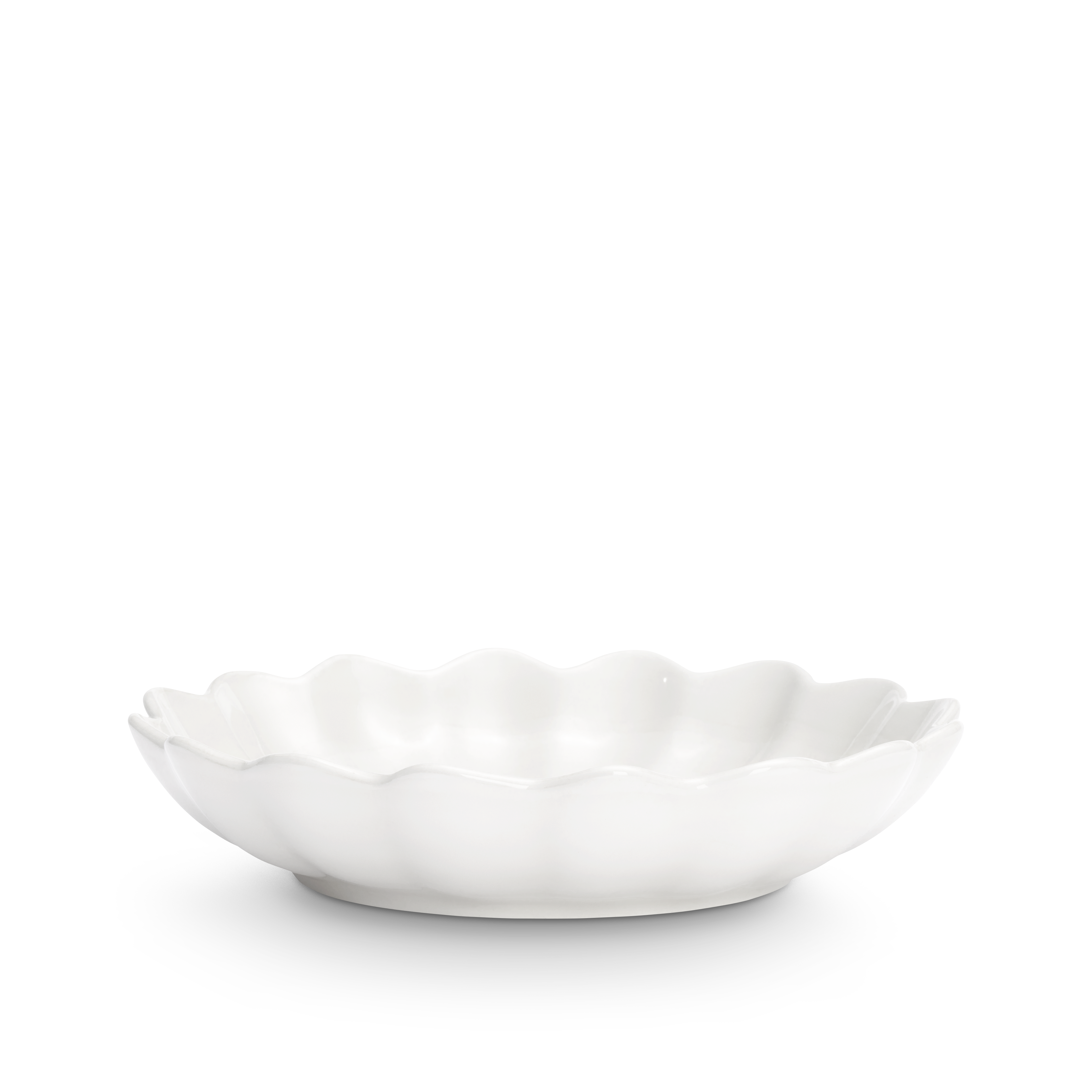 Oyster Skål 24cm Vit