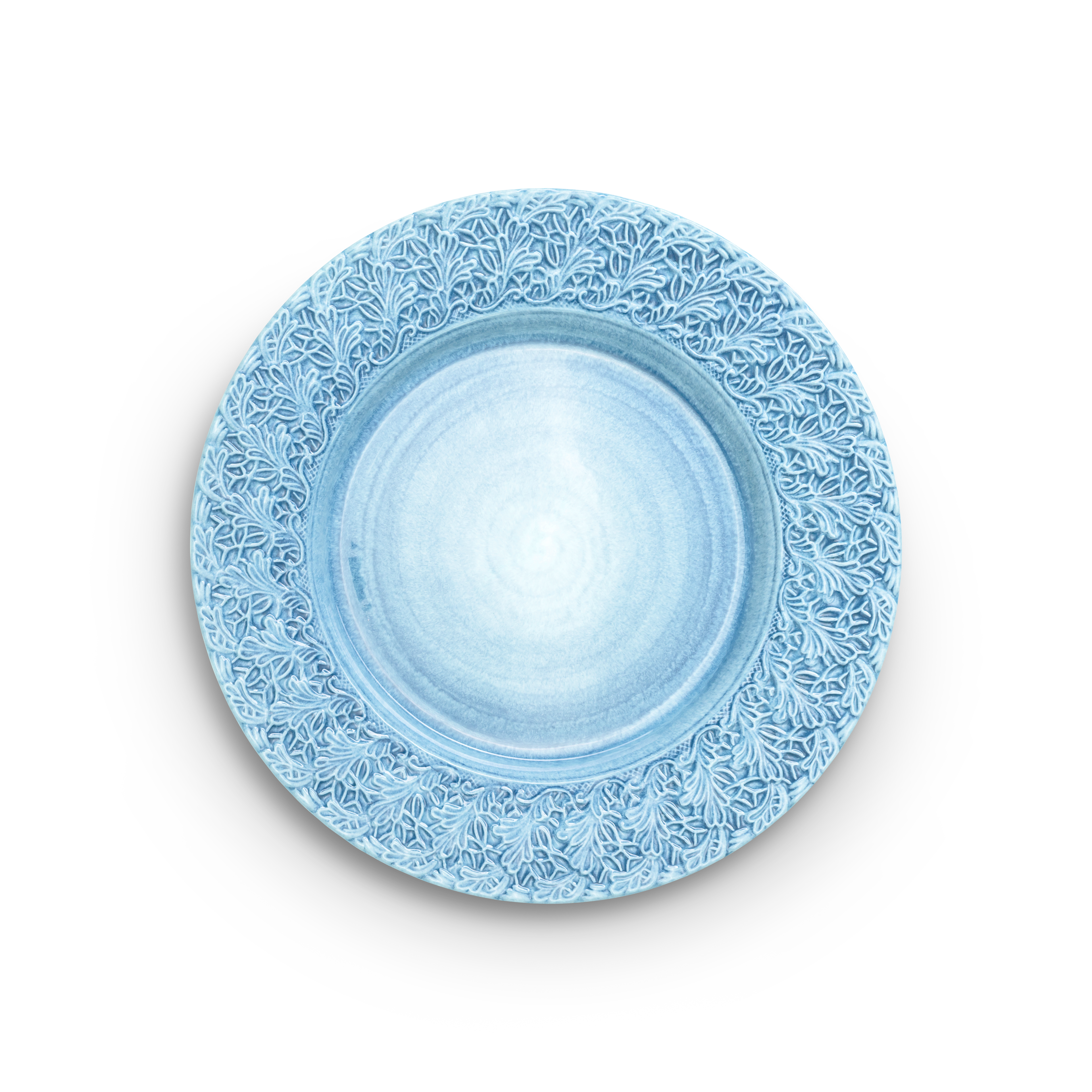Lace Tallrik 32 cm Turkos
