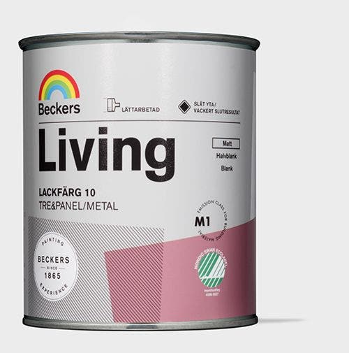 Living Lackfärg Matt 0,75 L Antikvit