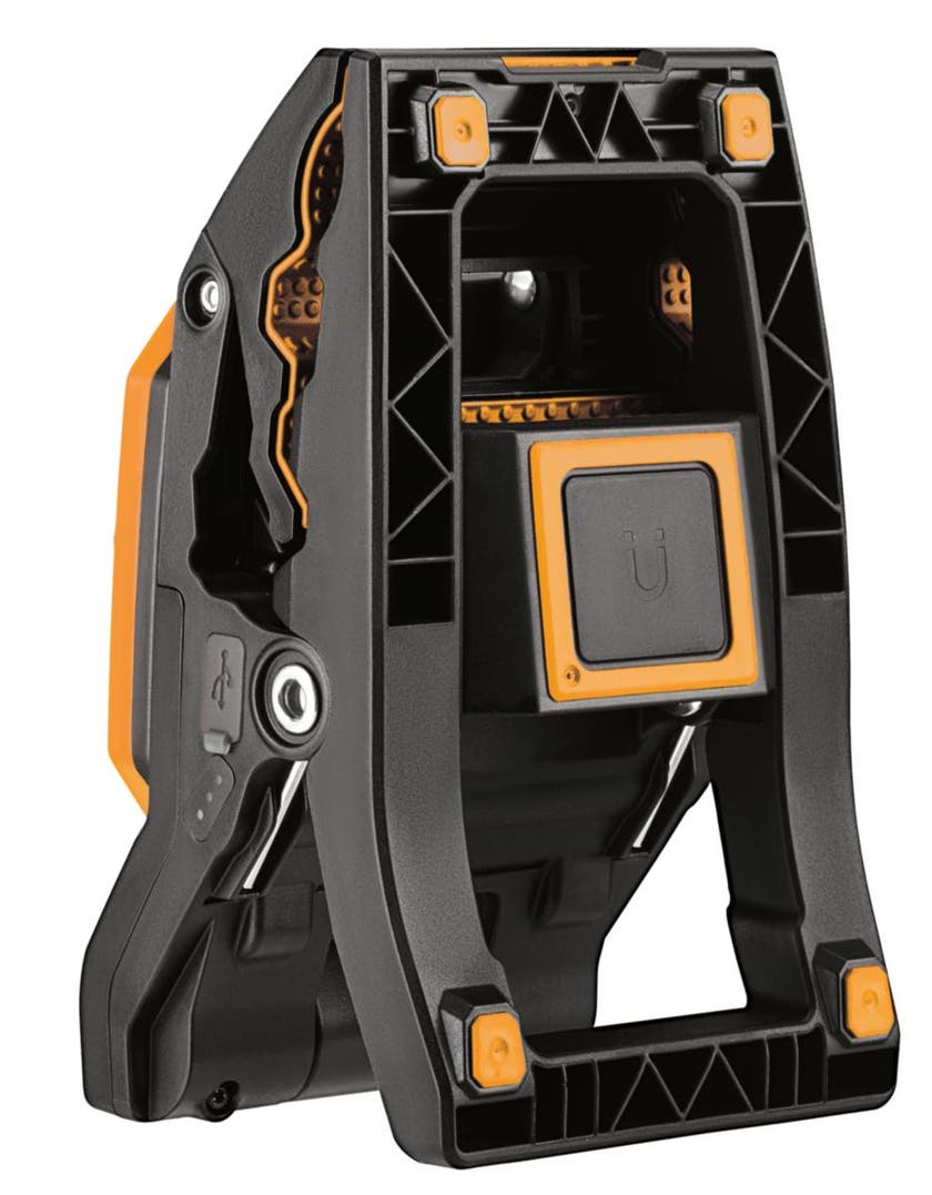 MAGNETLAMPA KLÄMMA IRONS LADDBAR 1600LM