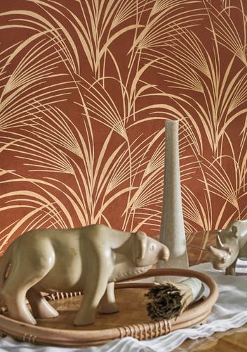 Casadeco - Samarra Rouille Babylone Cad