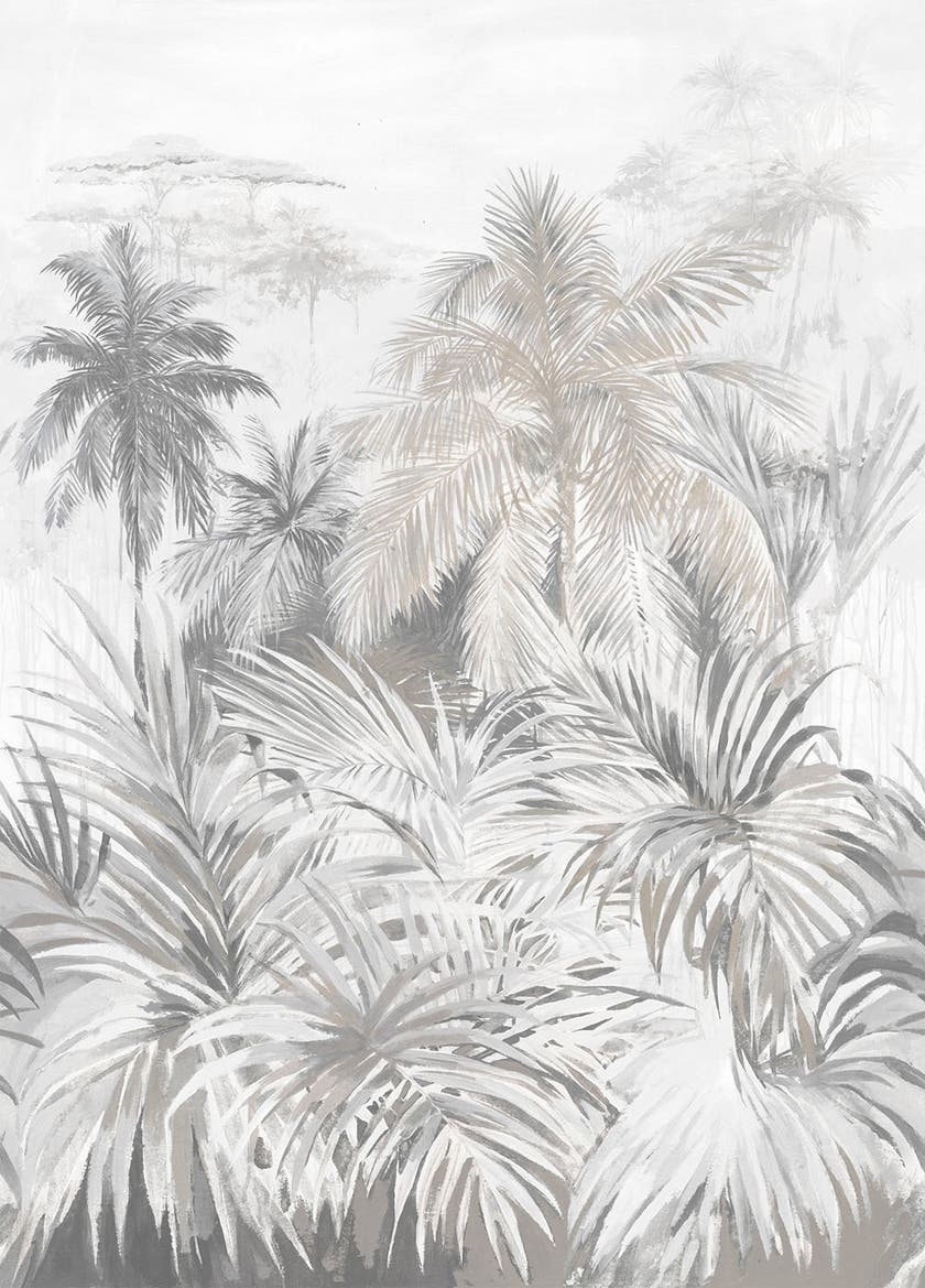 Caribbean II Selva Mural