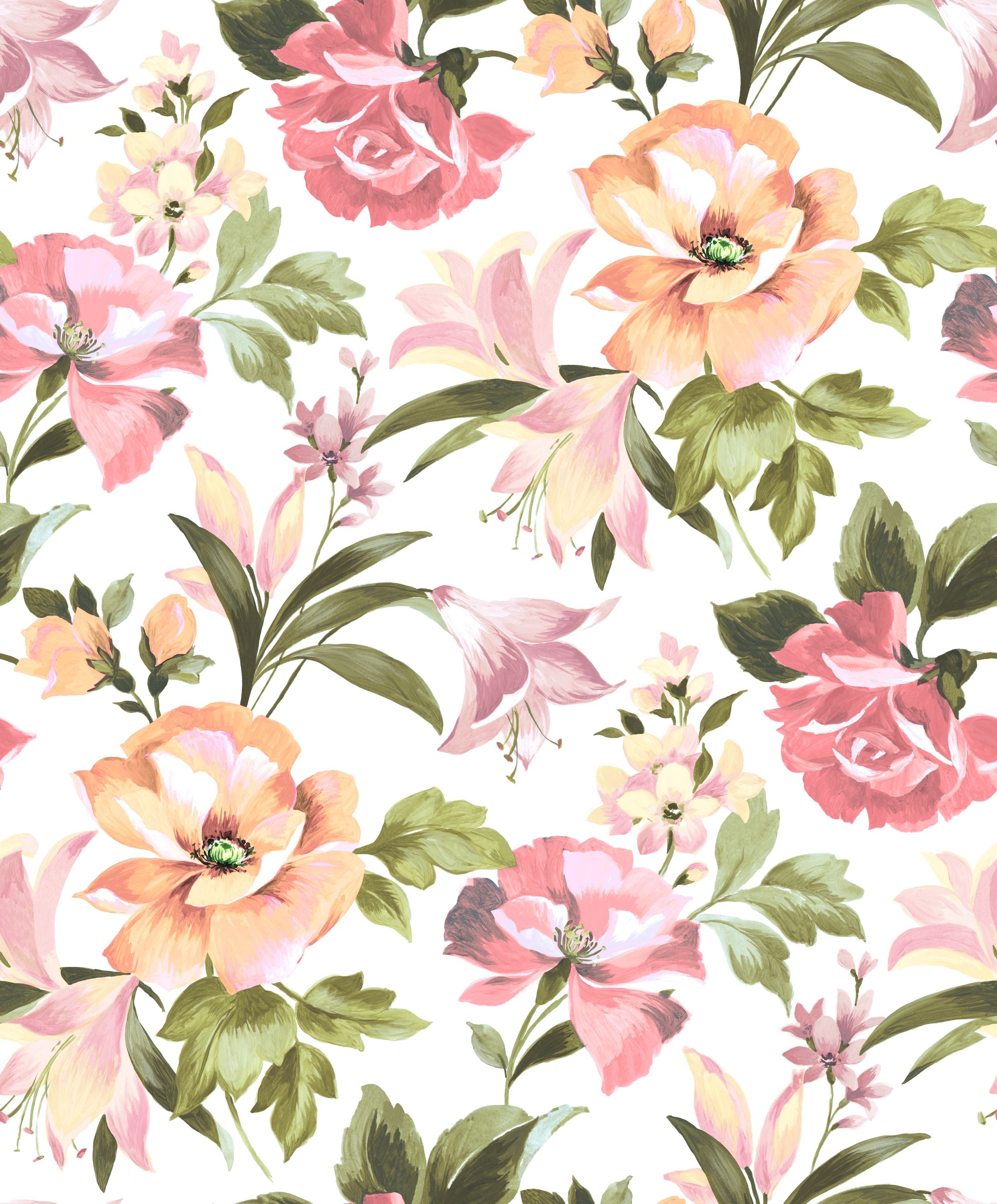 Casadeco - Bouquet D'Été Rose Blush