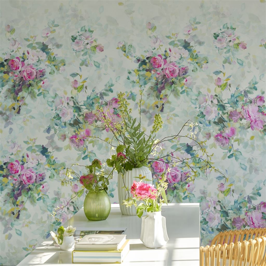 Designers Guild - Bouquet de Roses Scenes And Murals III