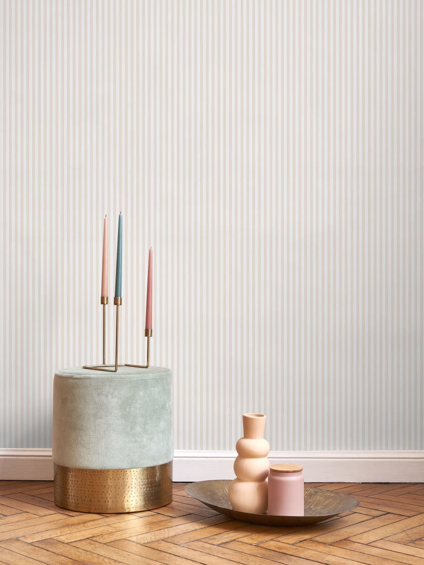 Casadeco - Rayures Beige Once Upon A Time 2