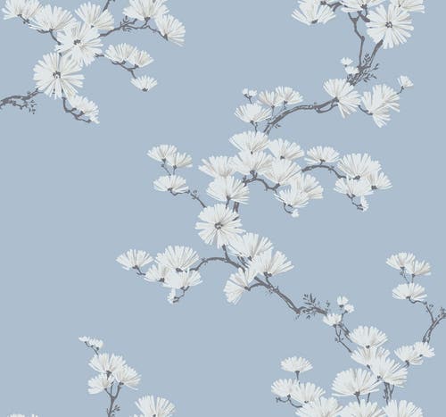 Carma - Navy, Grey & White