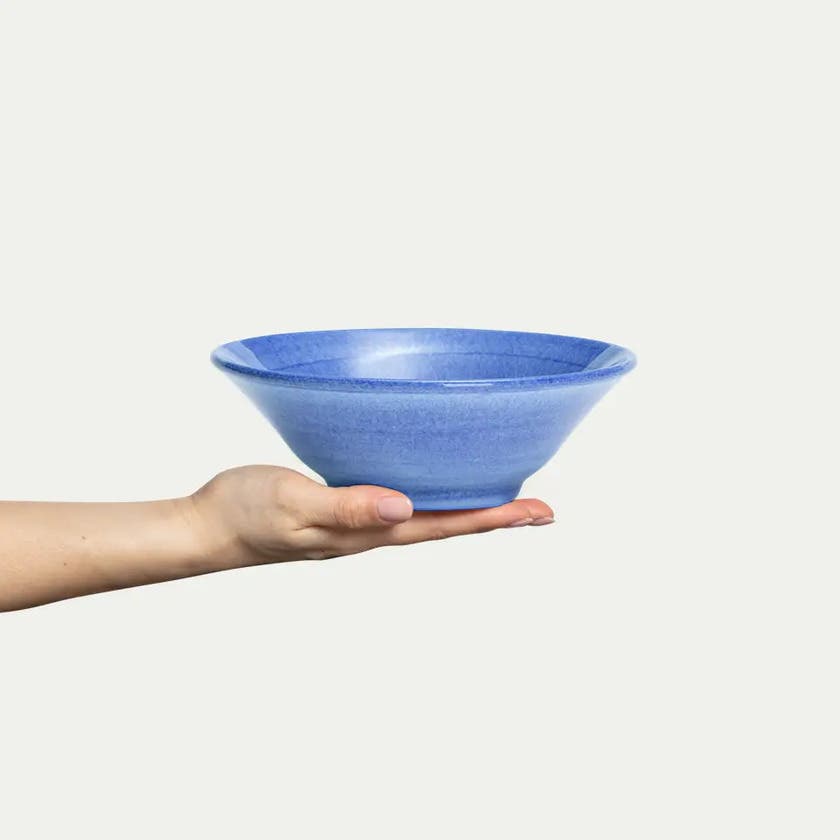 Basic Skål 19cm Ljusblå