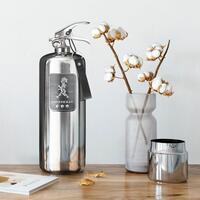 Brandsläckare 2 kg Design Steel Edition