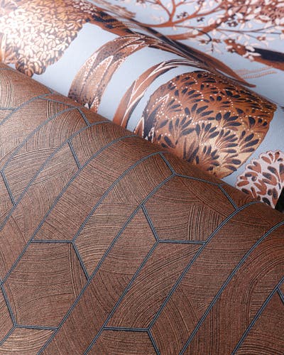 Midbec Tapeter - Kantha Rust