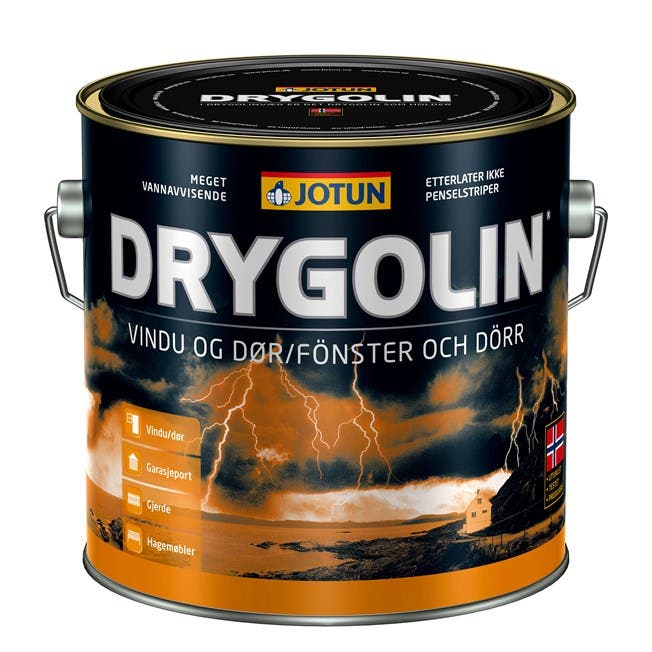 Drygolin Fönsterfärg 2,7 L Vit