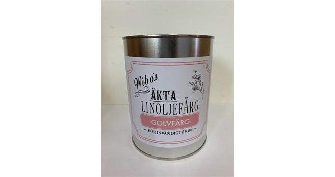 Linoljefärg Golvfärg Inomhus 1 L Vit