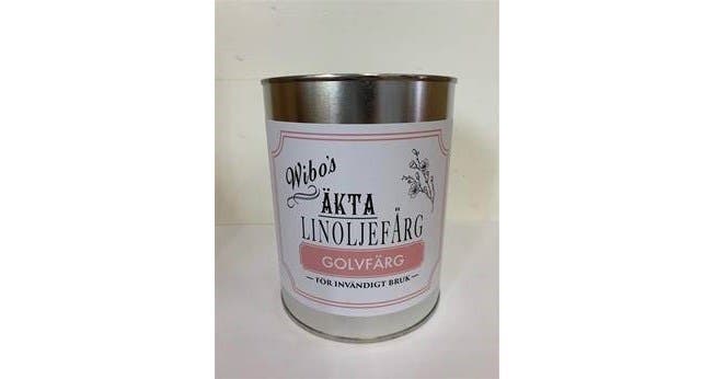 Linoljefärg Golvfärg Inomhus 1 L Vit
