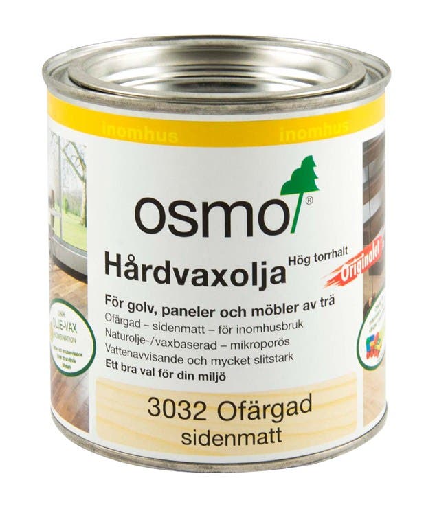 Osmo Hårdvaxolja 3032 Sidenmatt 25L