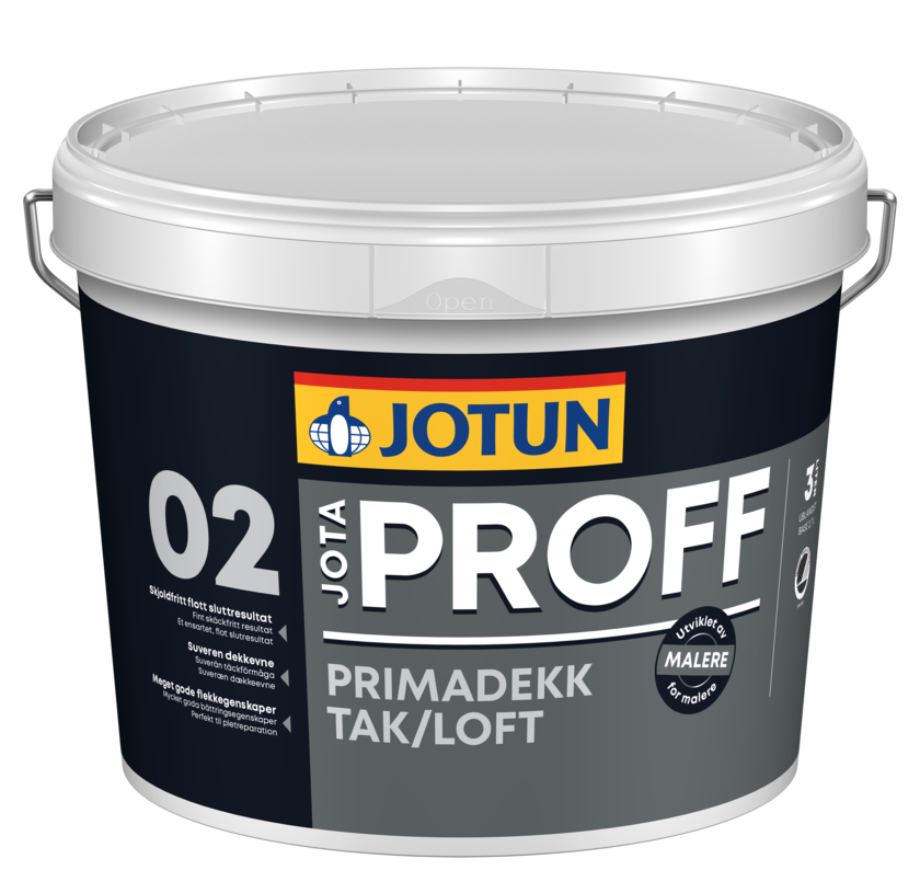 Jotaproff Primadekk Takfärg 2,7 L Vit