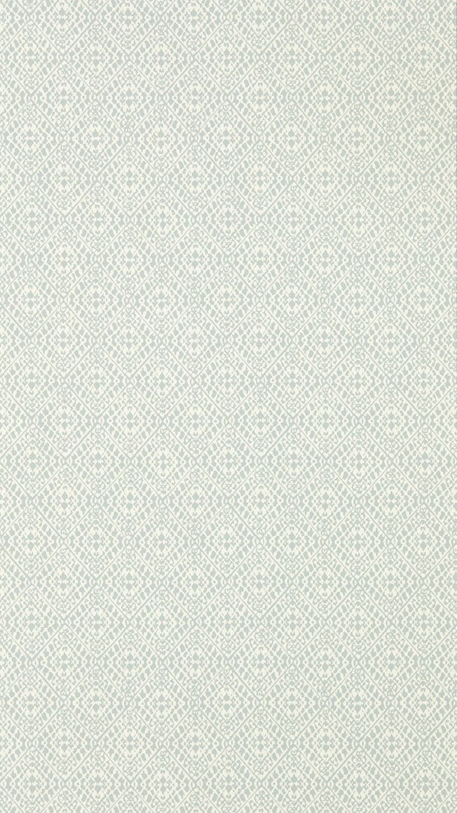 Sanderson - Pinjara Trellis Blue Clay Littlemore Wallpapers