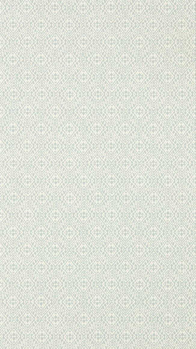 Sanderson - Pinjara Trellis Blue Clay Littlemore Wallpapers