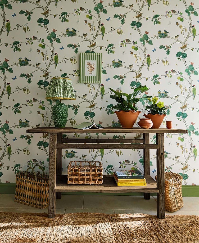 Woodland Chorus Botanical Arboretum Wallpapers