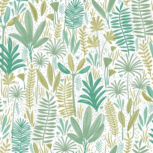 Caselio - Herbes Folles Vert Les Mini Mondes