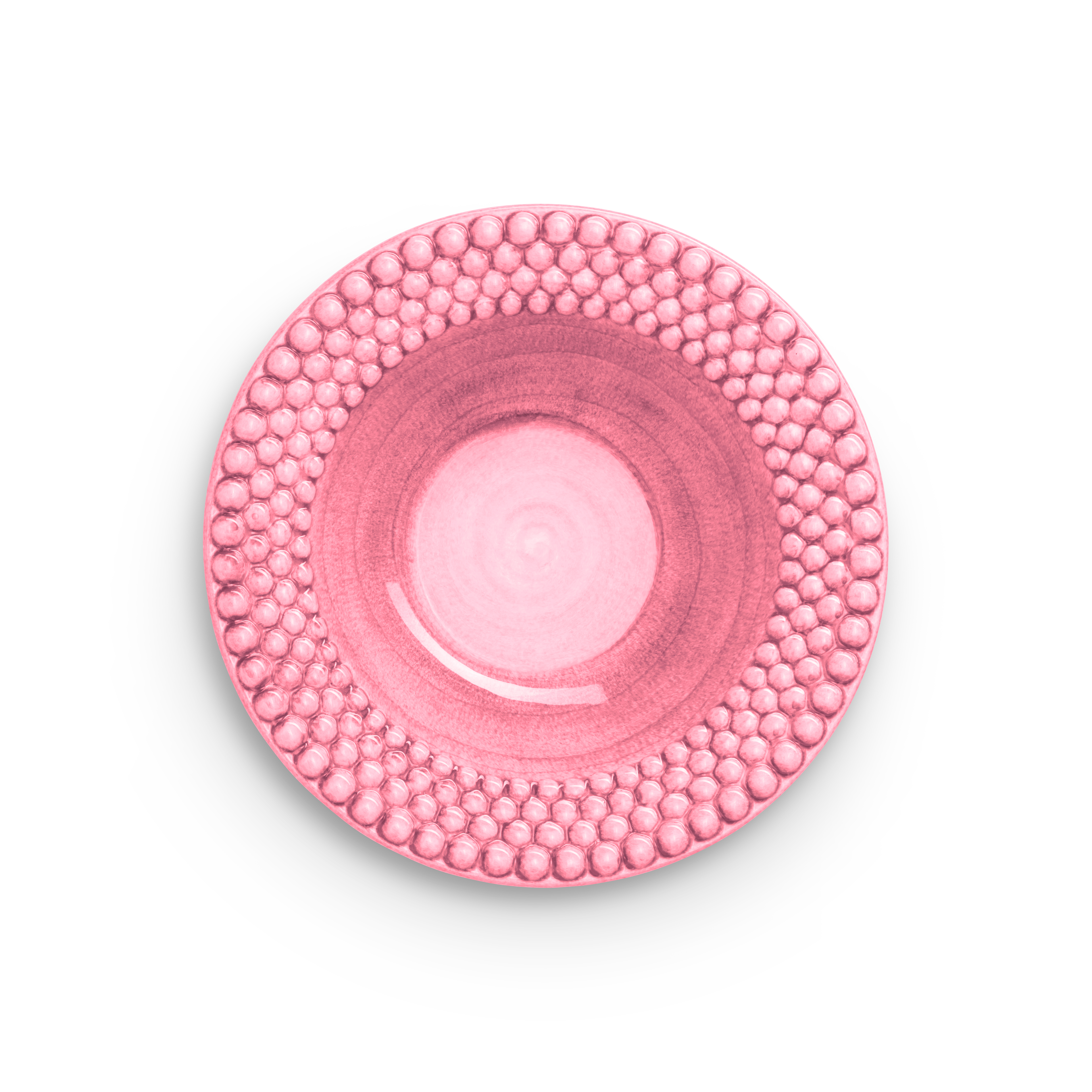 Bubbles Sopptallrik 25 cm Rosa
