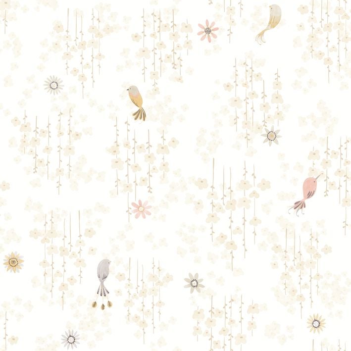 Casadeco - Tropical Birds Naturel Once Upon A Time 2