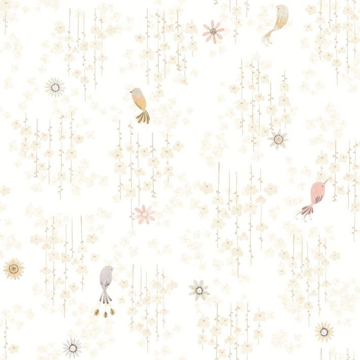 Casadeco - Tropical Birds Naturel Once Upon A Time 2