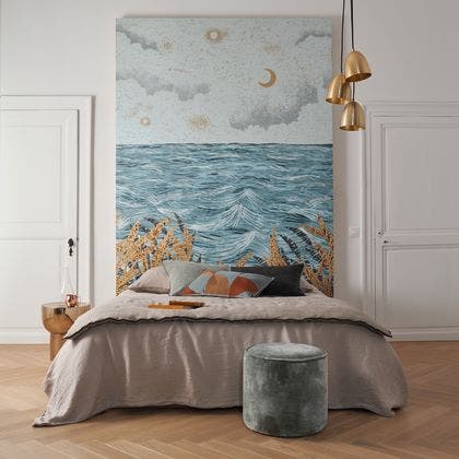 CALLISTO BLEU CIEL/DORE NUIT D'ORIENT