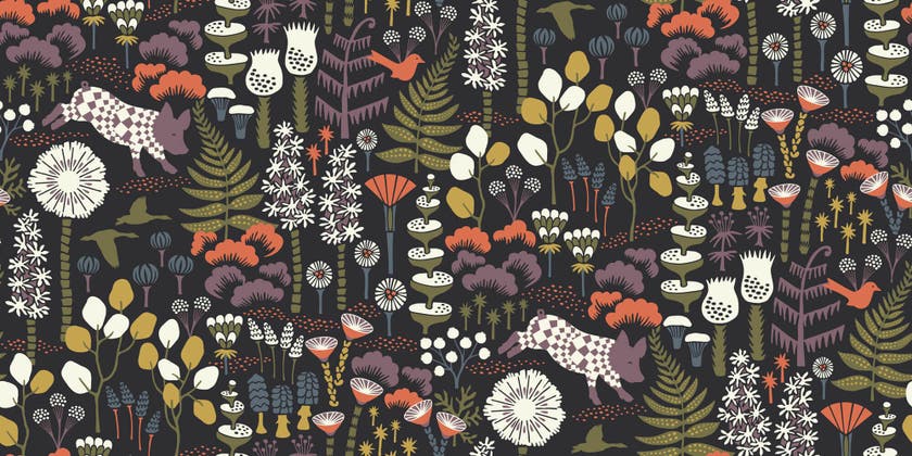 Boråstapeter - Hanna Werning Hoppmosse 1452, Swedish Designers Wallpapers