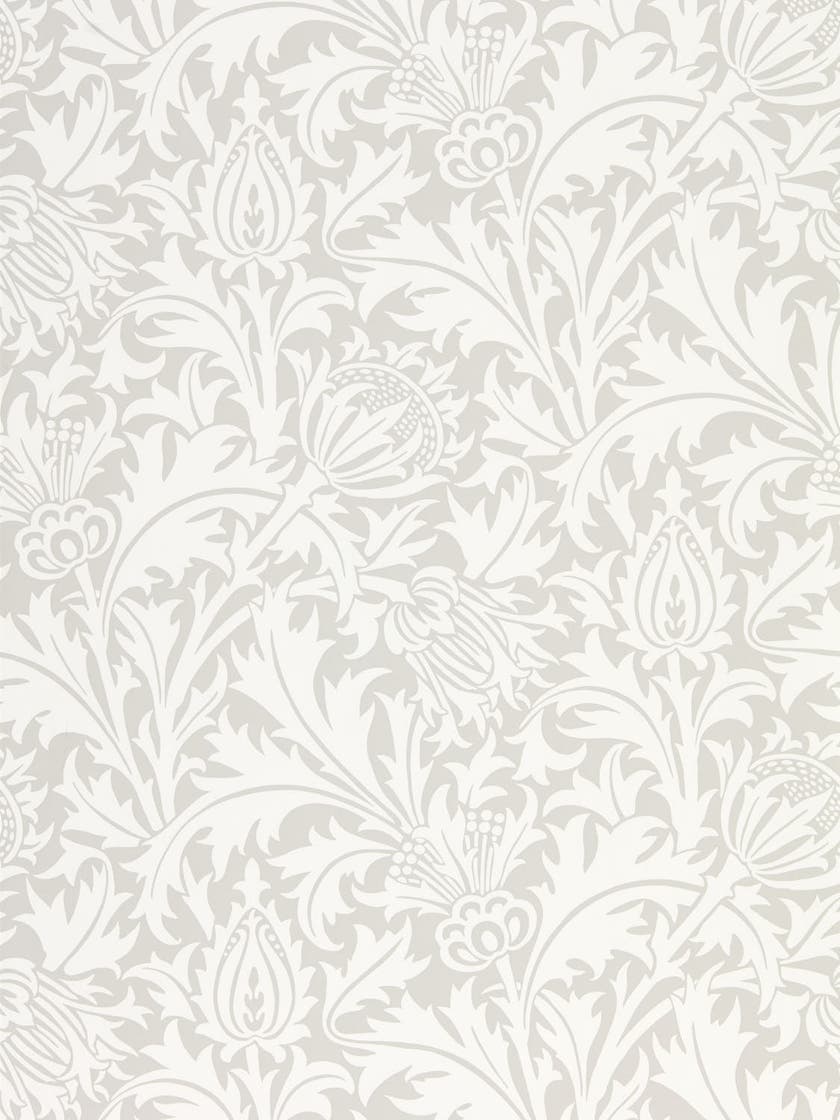 Morris & Co - Pure Thistle Pebble Pure Morris North Wallpap