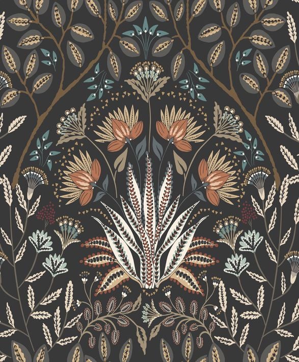 Casadeco - Lords Noir Reglisse Derby