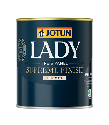 Lady Supreme Finish Pure Matt 0,68 L Valfri Kulör
