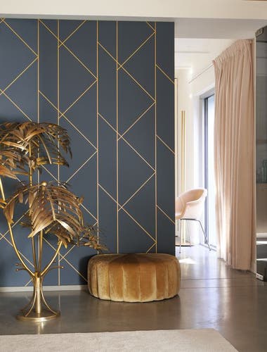 Casadeco - Pure Bleu Marine Alchimie Cad