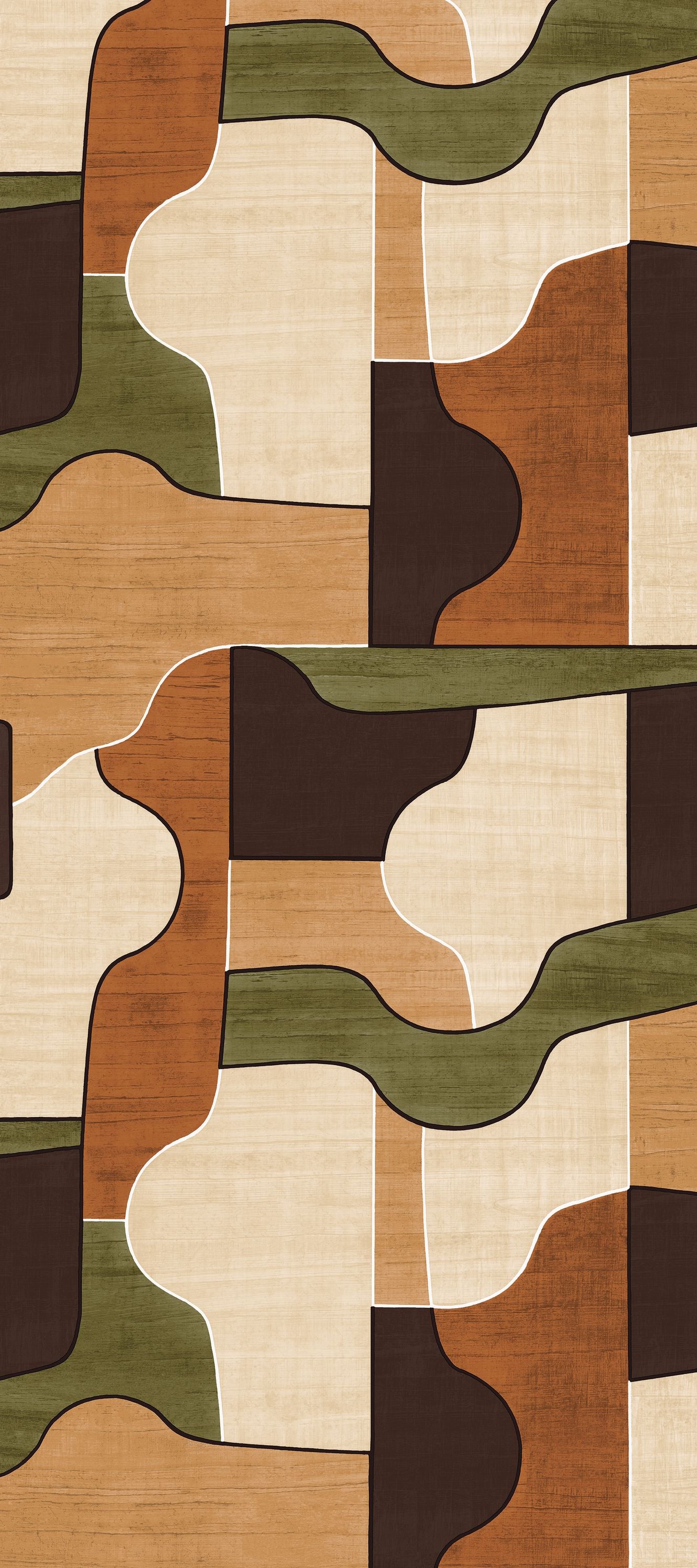 Casamance - Modernismo  Ambre/Kaki Modernismo