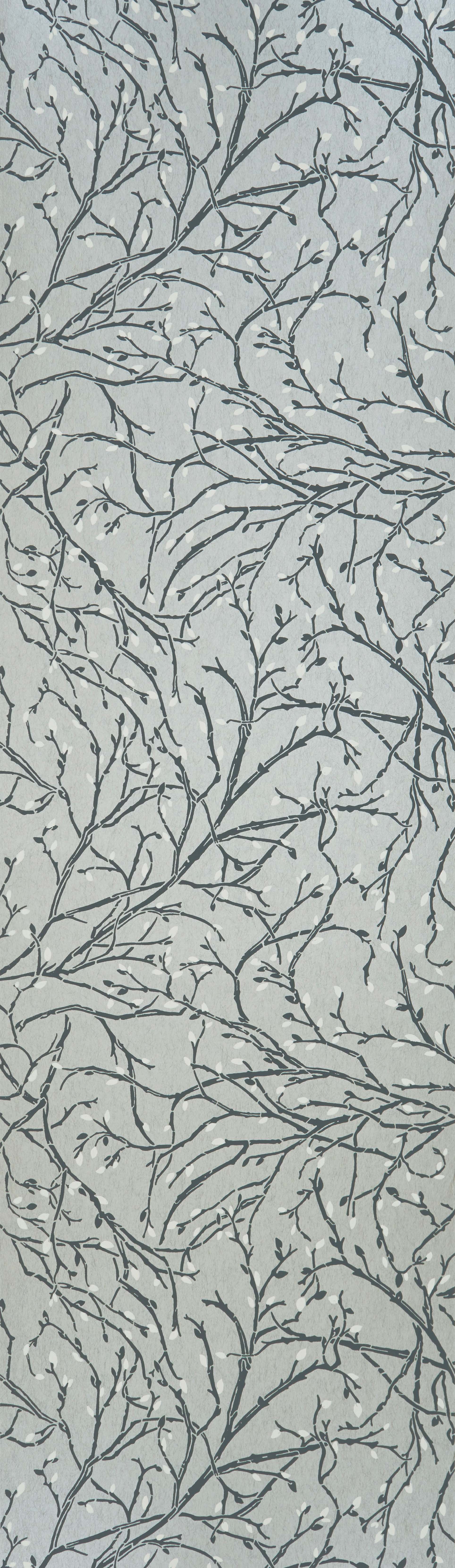 Osborne & Little - Twiggy Folium Twiggy Pewter/Blac